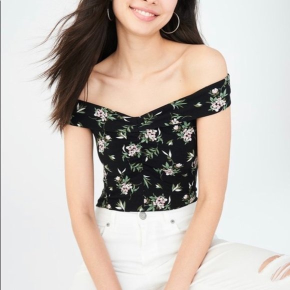 Aeropostale off the shoulder top - Picture 3 of 3
